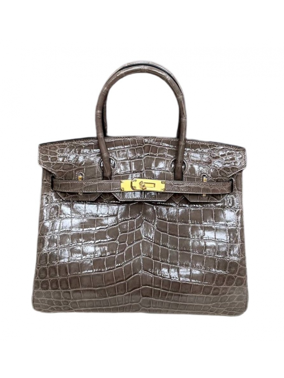 Сумка Hermes Birkin 30 в крокодиловой коже Niloticus 